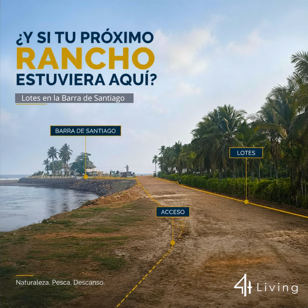 Lotes en Barra de Santiago — Naturaleza junto al Mar — foto 1